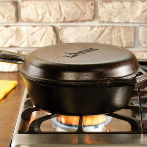 Lodge Cast Iron Combo Cooker - 26cm Lodge