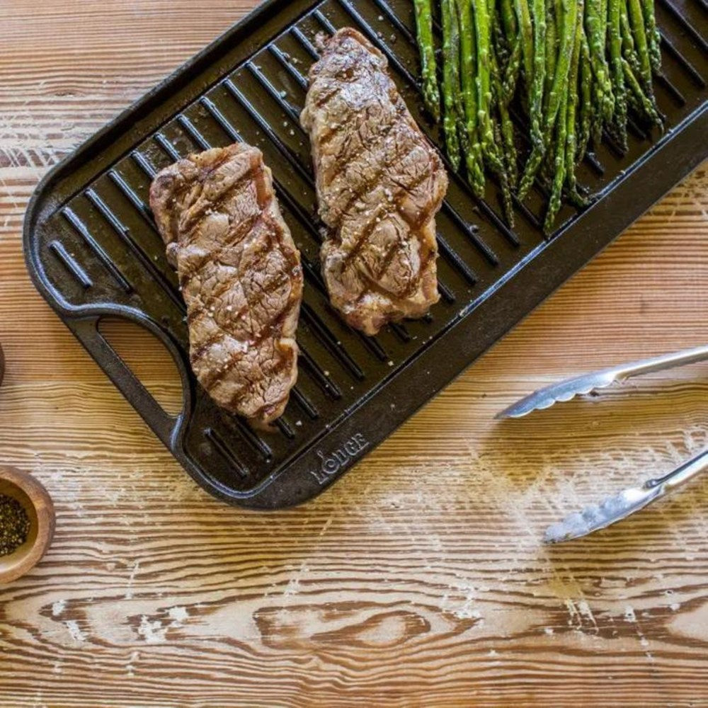 Lodge Cast Iron Pro Griddle Reversible - 51 x 26.5cm Lodge