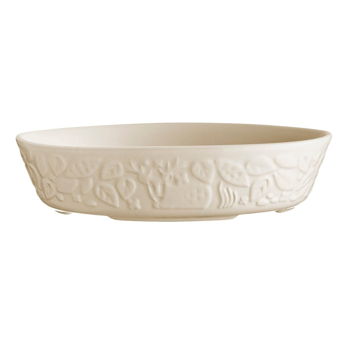 Mason Cash 'In The Forest' Oval Baker - Cream 28cm