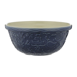 Mason Cash 'Nautical' Mixing Bowl - Dark Blue with Boats 29cm Mason Cash