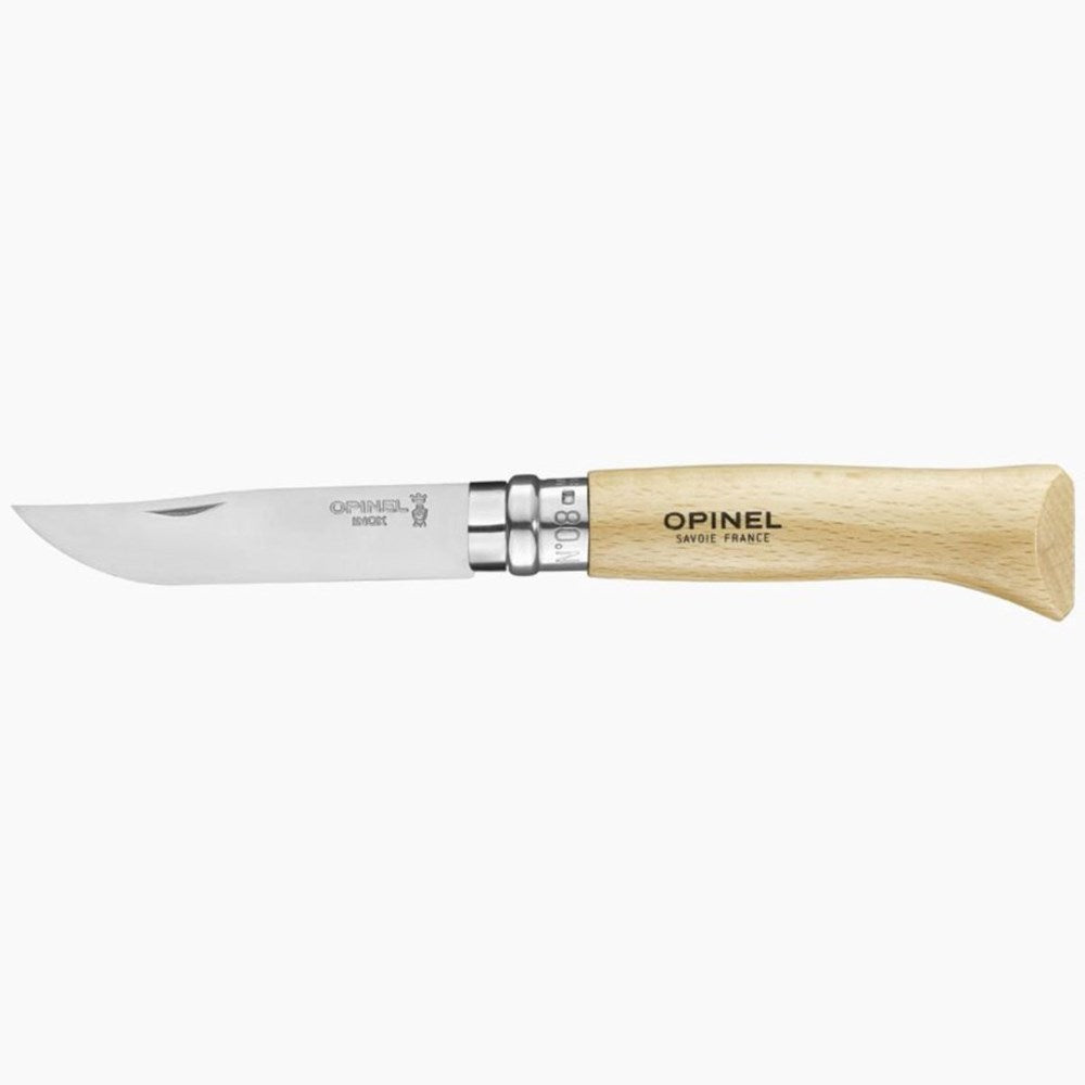 Opinel Traditional Knife & Sheath Set - Size 8 Opinel