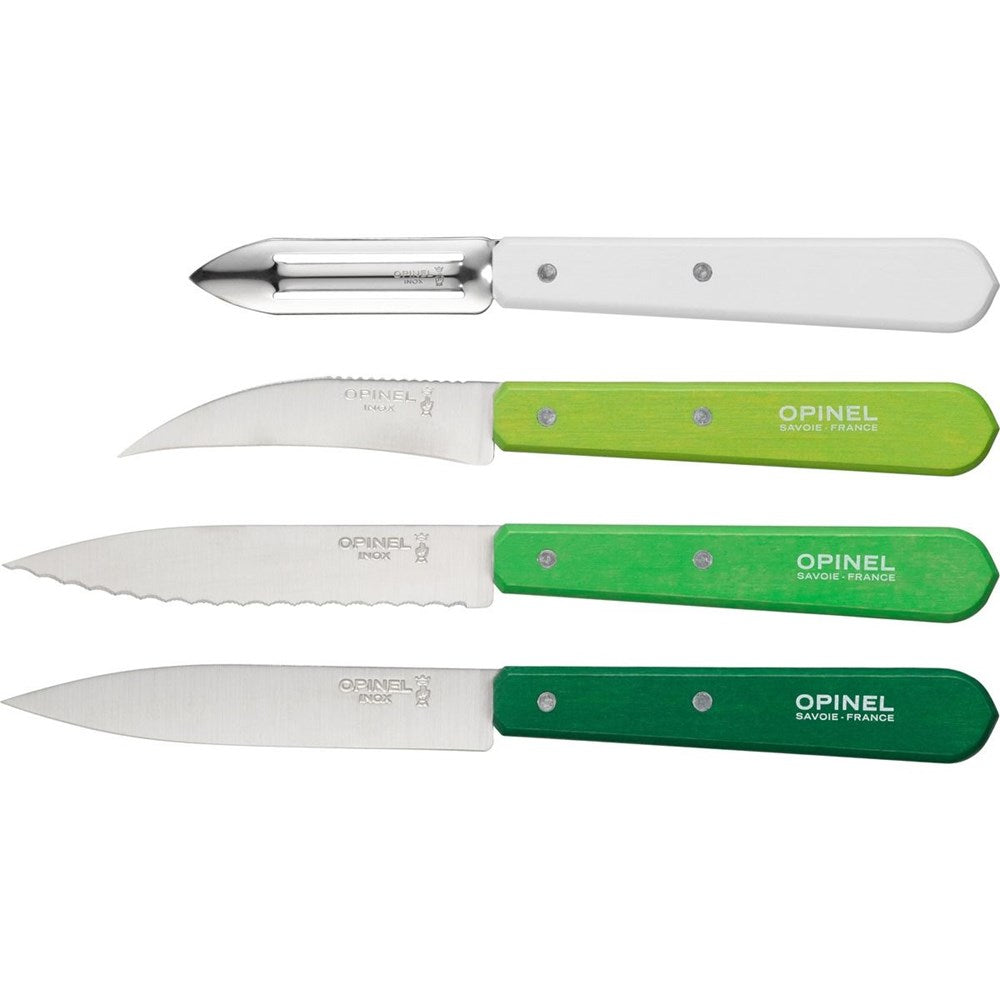 Opinel Essential Knives - Set of Four Opinel