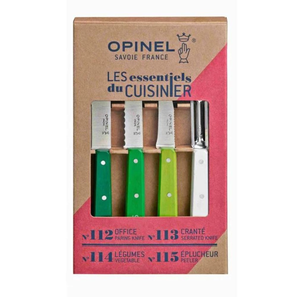 Opinel Essential Knives - Set of Four Opinel