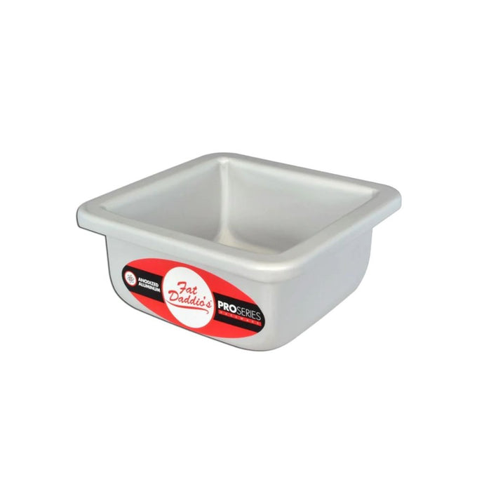 Fat Daddios Square Solid Bottom Cake Pan - 3 inch deep