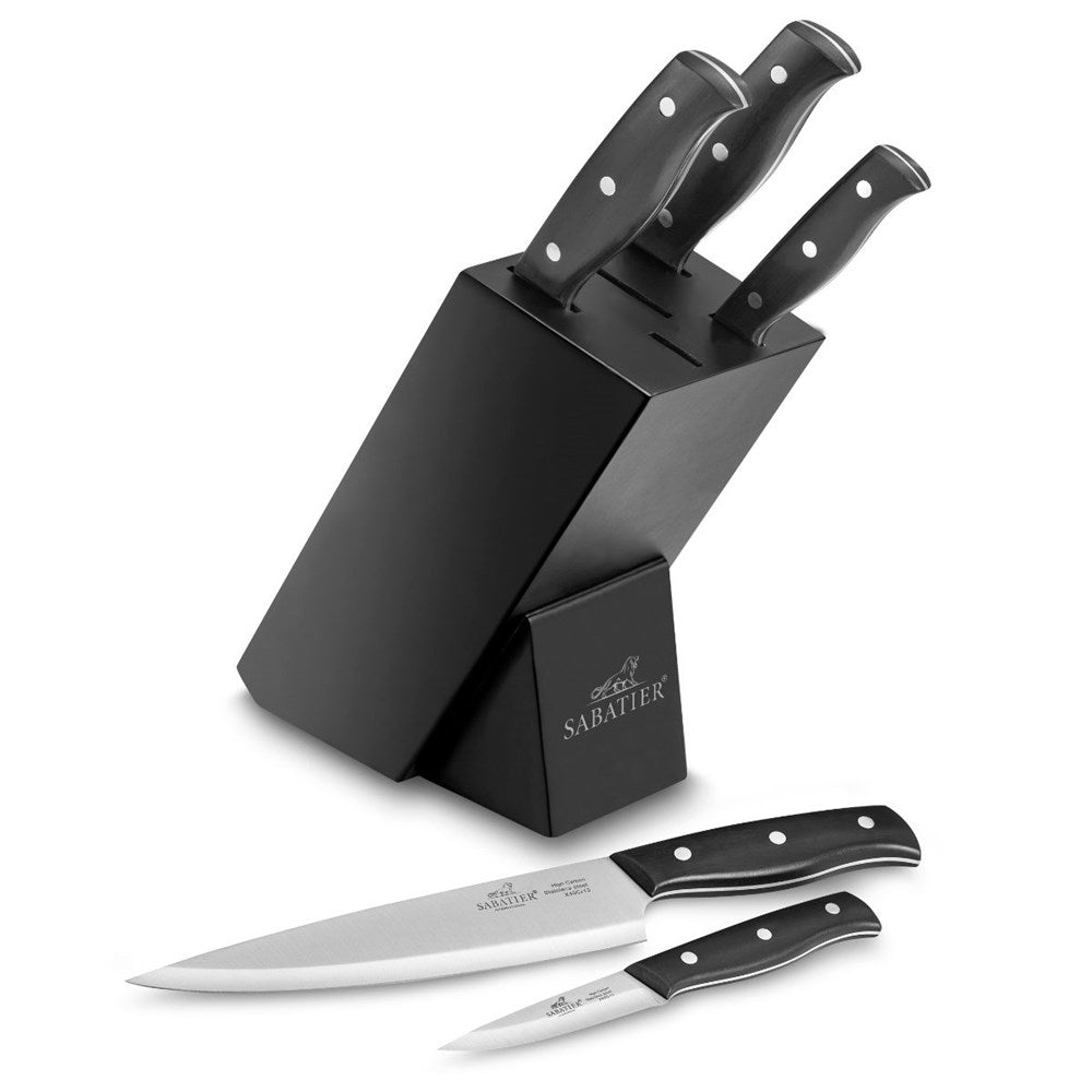 Lion Sabatier Mon Bloc Knife Block Set Lion Sabatier