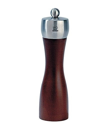 Peugeot Fidji Stainless Steel Salt Mill Red - 15cm