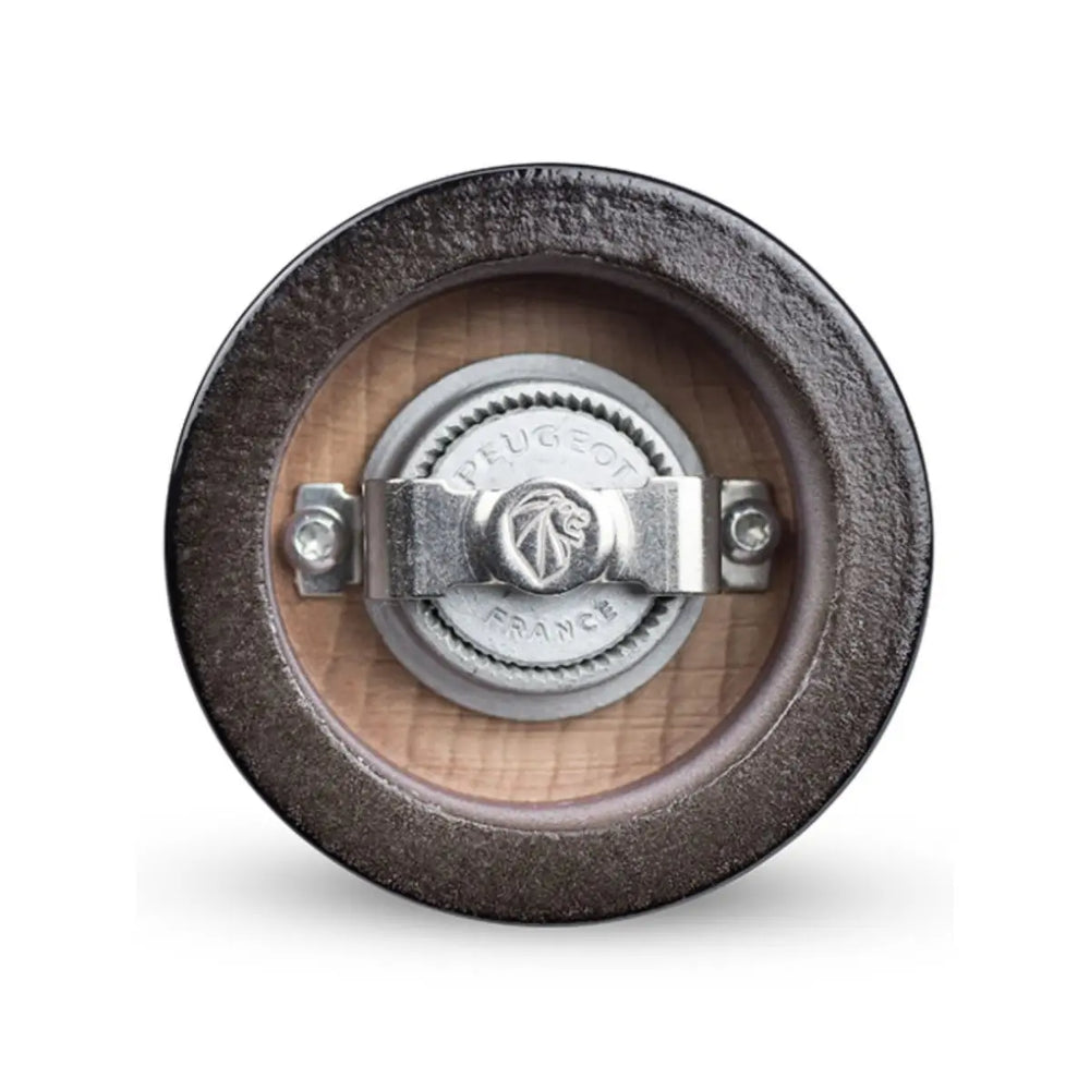 Peugeot Fidji Stainless Steel Pepper Mill Matt Black - 12cm