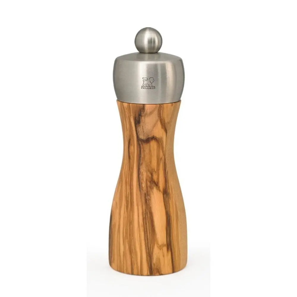 Peugeot Fidji Olivewood Salt Mill - 15cm Peugeot