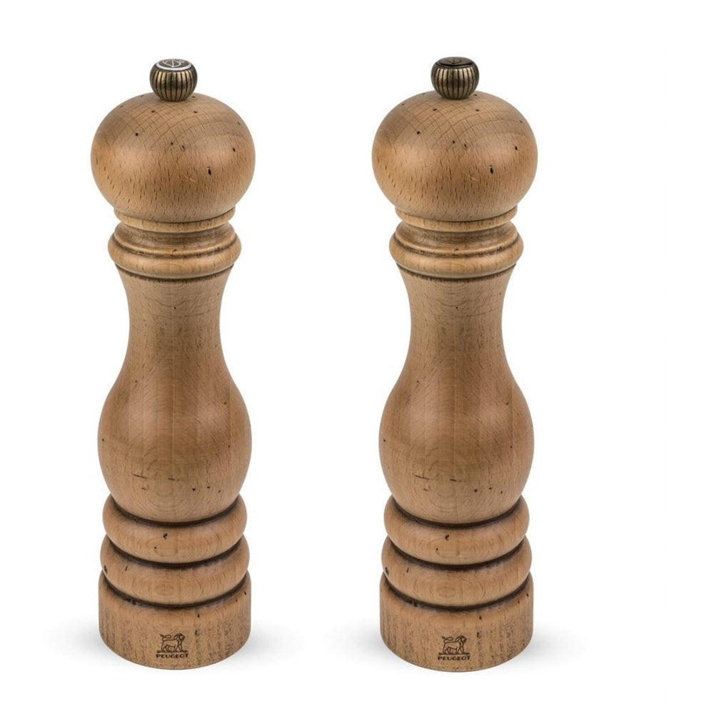 Peugeot Paris Antique Salt and Pepper Mill Set - 22cm