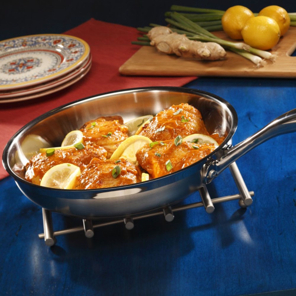 Swiss Diamond Premium Steel Fry Pan - 28cm Swiss Diamond