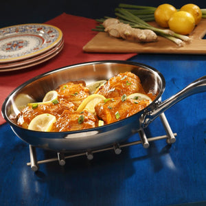 Swiss Diamond Premium Steel Fry Pan - 28cm Swiss Diamond