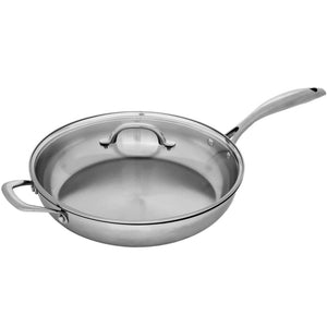 Swiss Diamond Premium Steel Saute Pan with Lid - 32cm / 4.8L Swiss Diamond