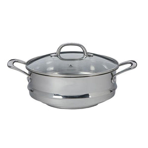 Swiss Diamond Premium Steel Universal Steamer with Lid Swiss Diamond