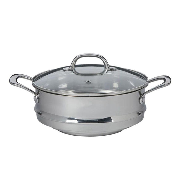 Swiss Diamond Premium Steel Universal Steamer with Lid Swiss Diamond