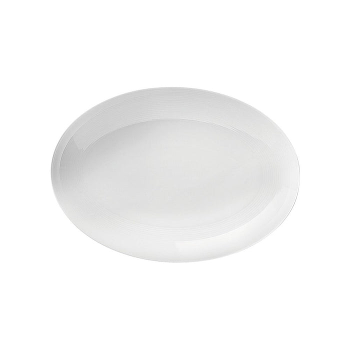 Thomas Loft White Deep Oval Platter - 27cm