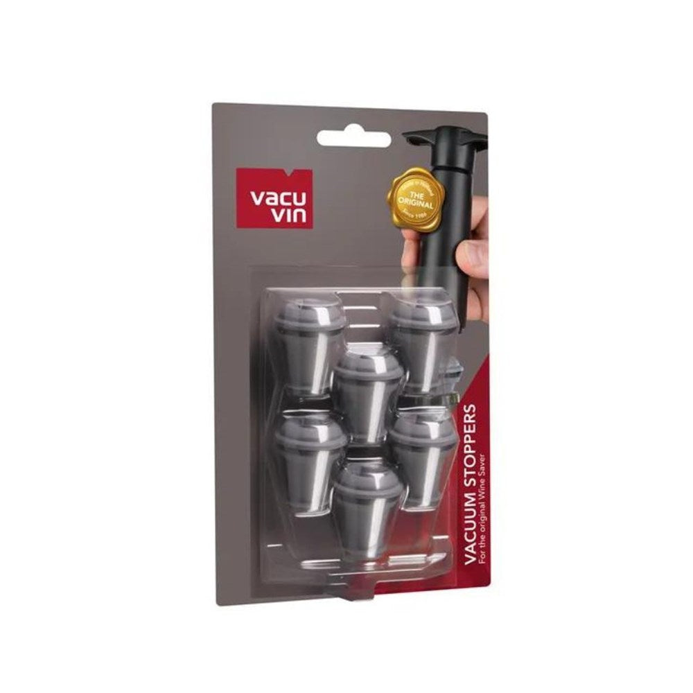 Vacu Vin Vacuum Wine Stopper - Grey Vacu Vin