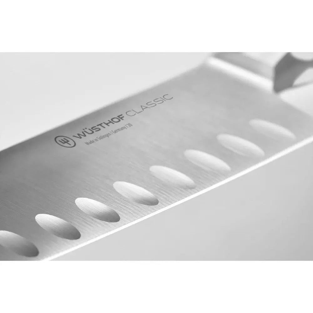Wusthof Classic White Santoku Knife - 17cm Wusthof