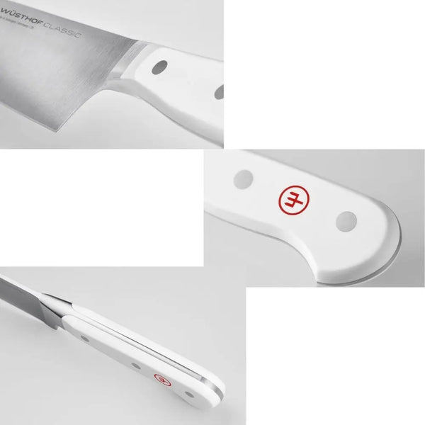 Wusthof Classic White Santoku Knife - 17cm Wusthof