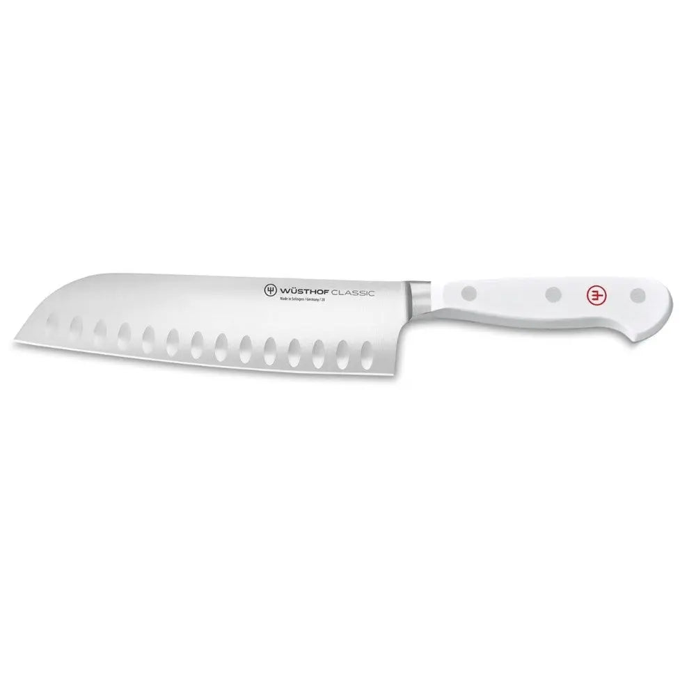 Wusthof Classic White Santoku Knife - 17cm Wusthof
