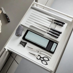 Wusthof In Drawer White Knife Organizer - 7 Slots Wusthof