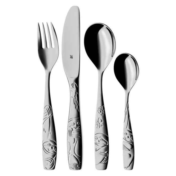 WMF Children's Cutlery Set 4 Piece - Sloth Tommi