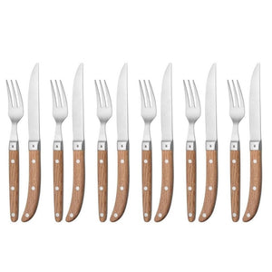 WMF Ranch Steak Knife & Fork Set - 12 Piece WMF