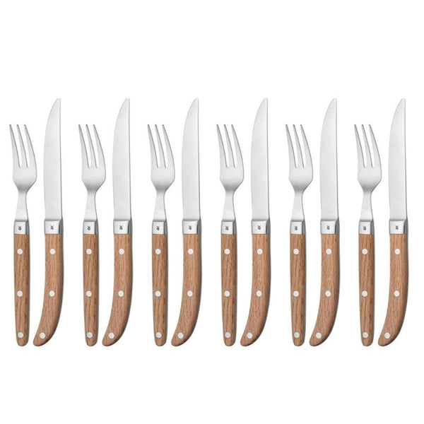 WMF Ranch Steak Knife & Fork Set - 12 Piece WMF