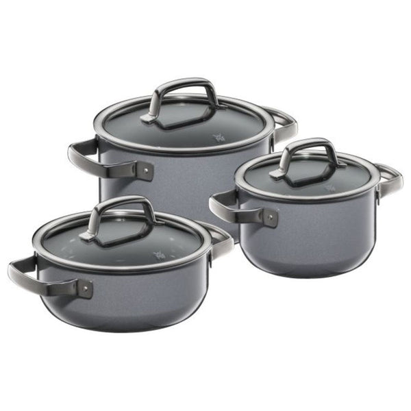 WMF Fusiontec Mineral Cookware Set in Rose Quartz - 3 Piece - 2 Colours WMF