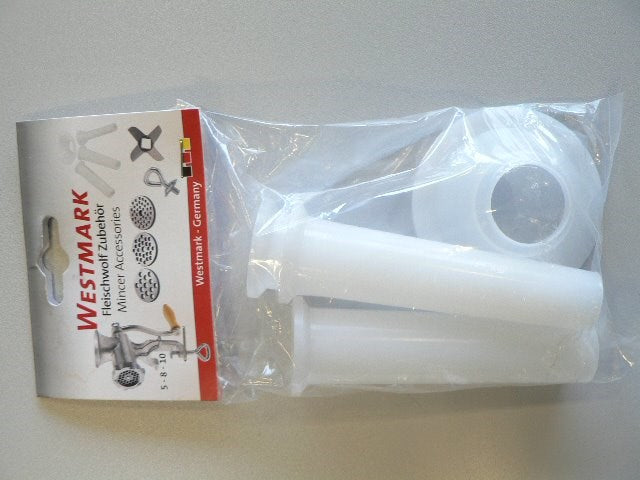Westmark Sausage Filling Funnel Set - Size 8 Westmark