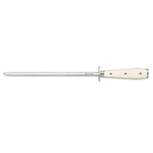 Wusthof Classic Ikon White Sharpening Steel - 26cm