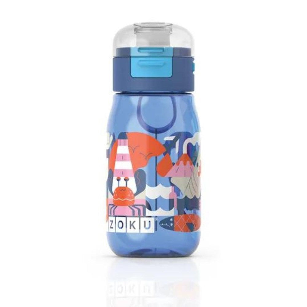 Zoku Kids Straw Bottle - 465ml