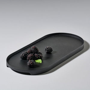 Zone Denmark Oval Tray - 35 x 16cm Black Zone Denmark