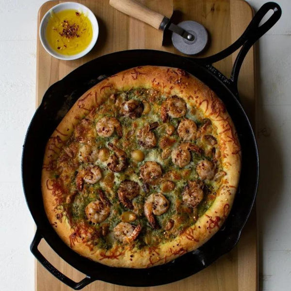 Lodge Cast Iron Blacklock 'Tripled Seasoned' Skillet Lodge