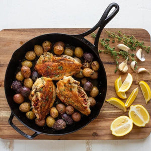 Lodge Cast Iron Blacklock 'Tripled Seasoned' Skillet Lodge