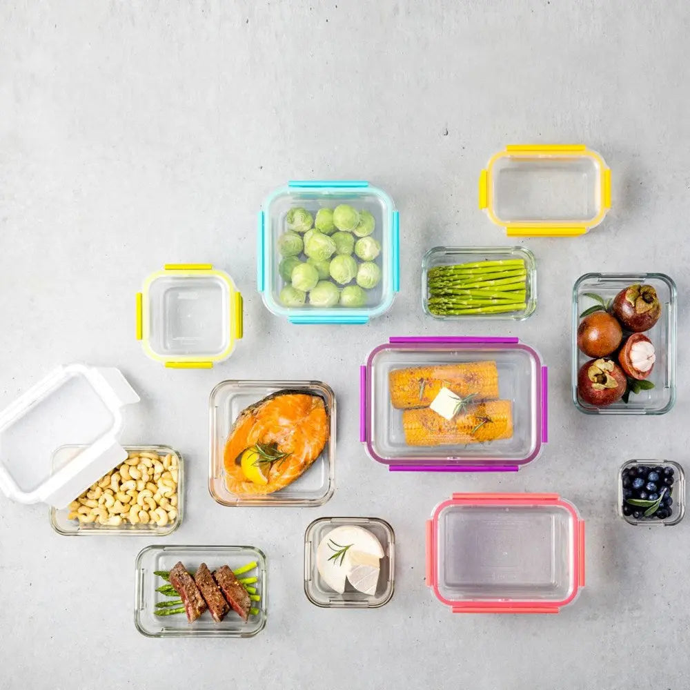 Glasslock Premium Oven Safe Container Set - 12 Piece Glasslock