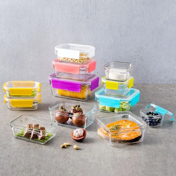 Glasslock Premium Oven Safe Container Set - 12 Piece Glasslock