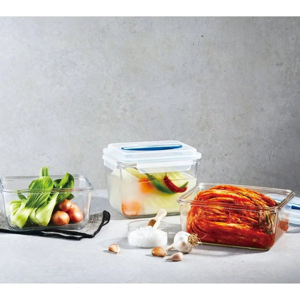 Glasslock Handy Rectangular Food Container - 3700ml Glasslock