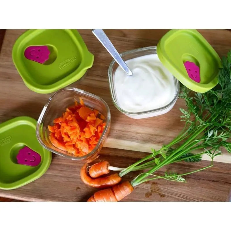 LocknLock Steam Wave Boroseal Glass Square Container - 1.1L