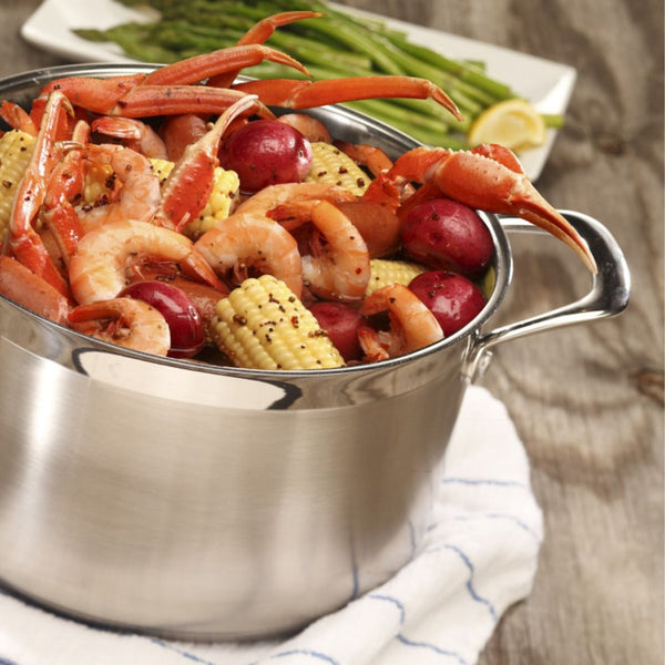 Swiss Diamond Premium Steel Casserole with Lid - 20cm / 4L Swiss Diamond